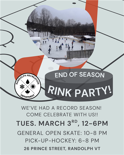 End of Rink Party